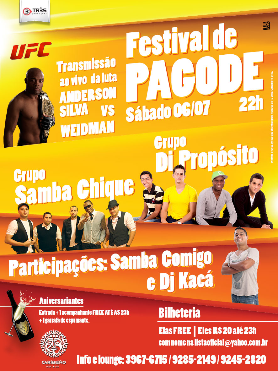 3 Festival de Pagode do Caribeo