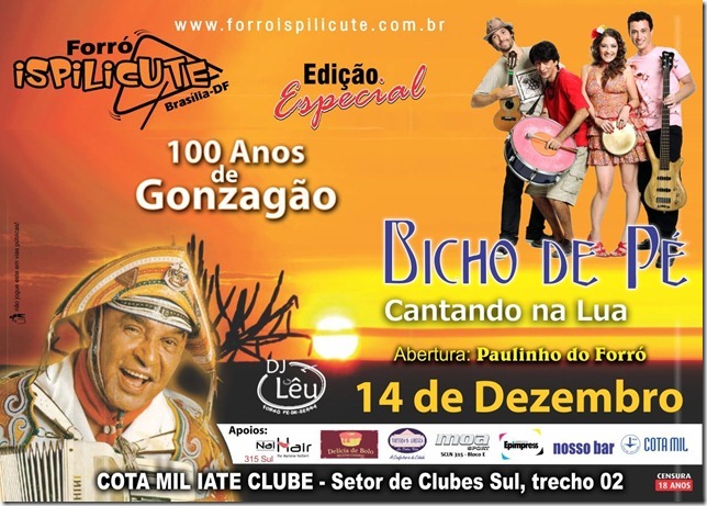 Bicho de P - Edio Especial 100 Anos de Gonzago no Forr Ispilicute