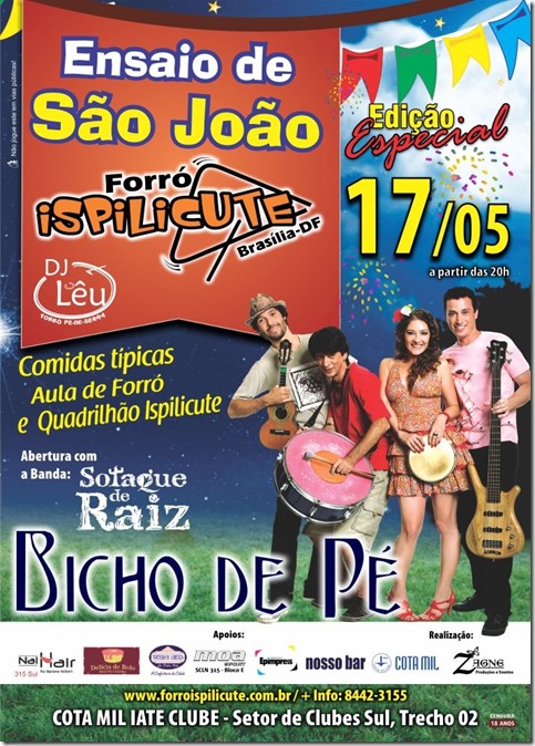 Forr Ispilicute - Bandas Bicho de P e Sotaque de Raiz